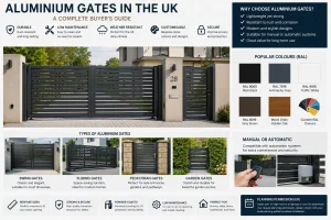 Aluminium Gates UK Complete Buyer’s Guide