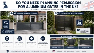 Do You Need Planning Permission for Aluminium Gates in the UK