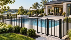Aluminum Pool Fence USA Panels, Gates & Custom Project Supply
