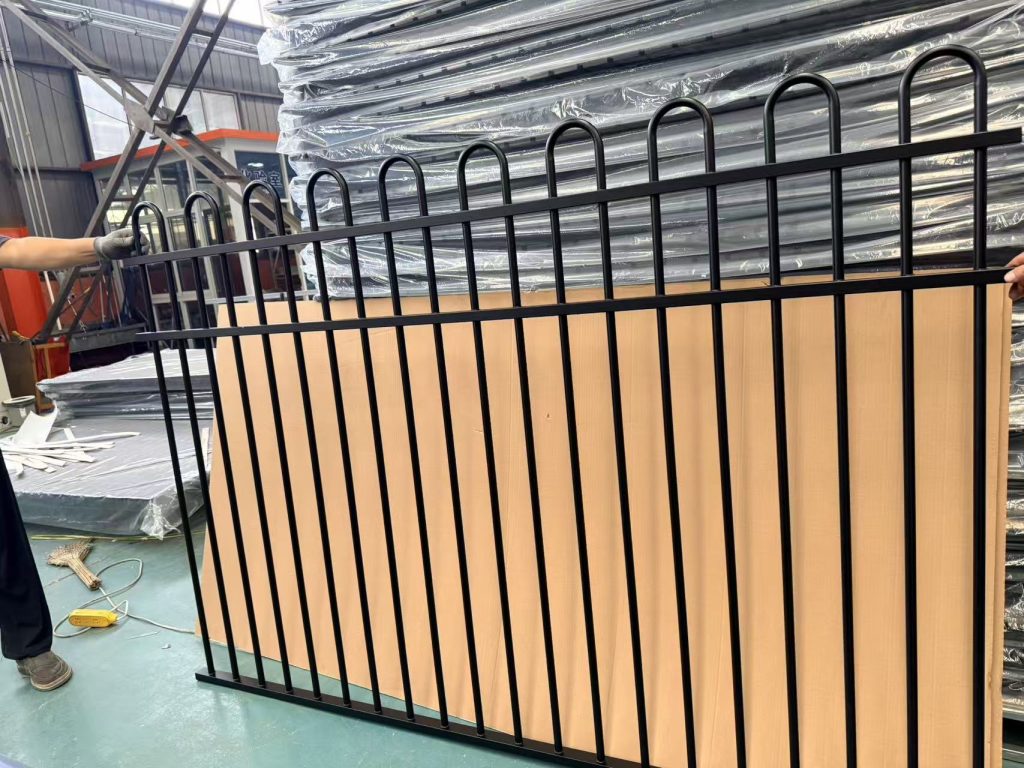 electrophoretic-zinc-steel-powder-coated-fence