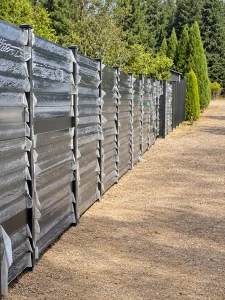 Aluminum Fence on Sloped Ground | Racked vs Stepped Panels
