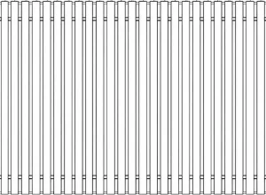 Customized Requirements Vertical Aluminum Fencing