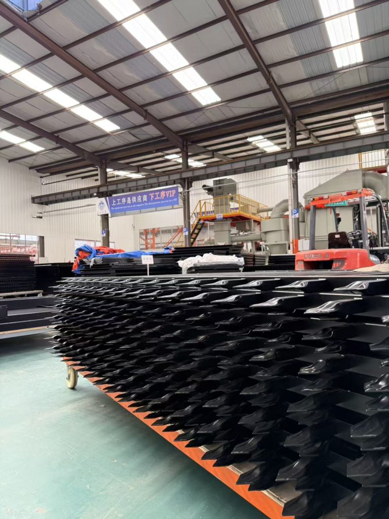 Fabricante de vallas de acero con recubrimiento electrostático