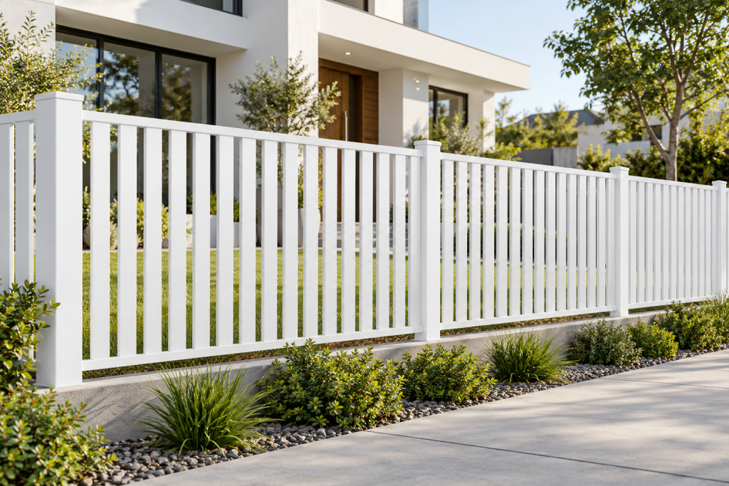 Horizontal Semi-Privacy Slat Fence manufacturer-supplier-factory