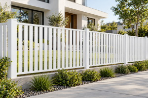 Horizontal Semi-Privacy Slat Fence manufacturer-supplier-factory