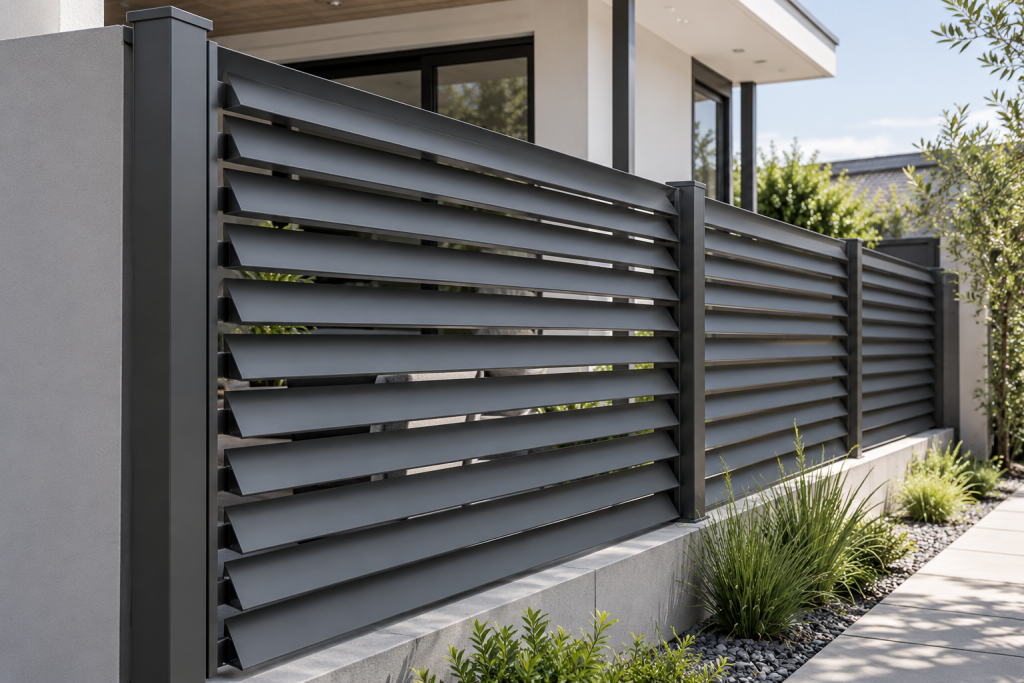 Vertical Slat Fence factory-supplier-manufacturer